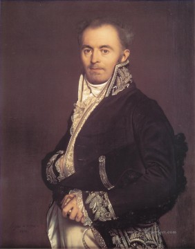  Hippolyte Oil Painting - Hippolyte Francois Devillers Neoclassical Jean Auguste Dominique Ingres